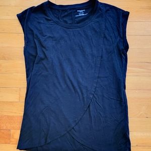 Set of 2 Black Nursing Tops